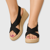 Sofia - Elegant Espadrille-Sandals