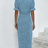Natalie - Floral V-Neck Dress