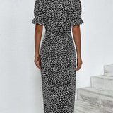 Natalie - Floral V-Neck Dress