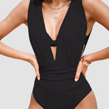 Scarlett - Luxury Sculpting Swimsuit with Deep V-Neck