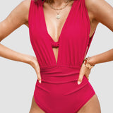 Scarlett - Luxury Sculpting Swimsuit with Deep V-Neck