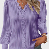 Avery - Elegant Pullover Blouse