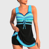 Cécile - Colourful Two-Piece Swimsuit