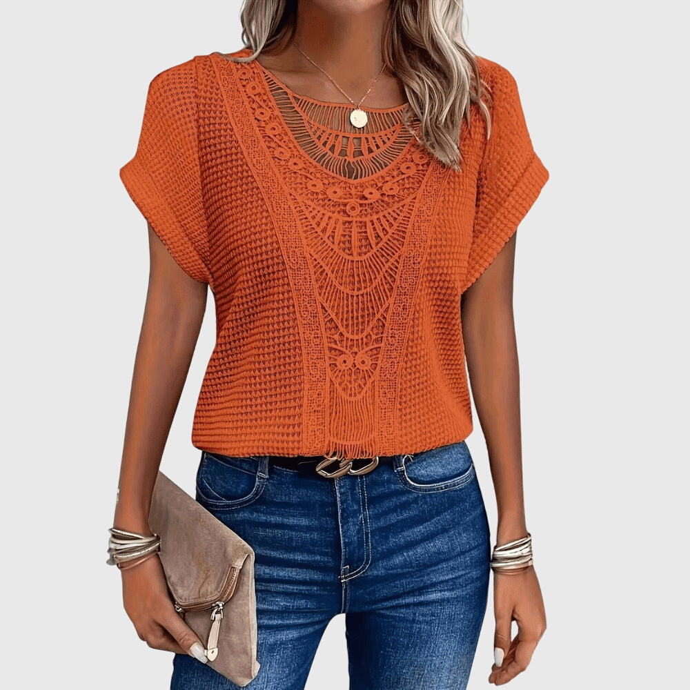 Megan - Elegant Ibiza Style Blouse
