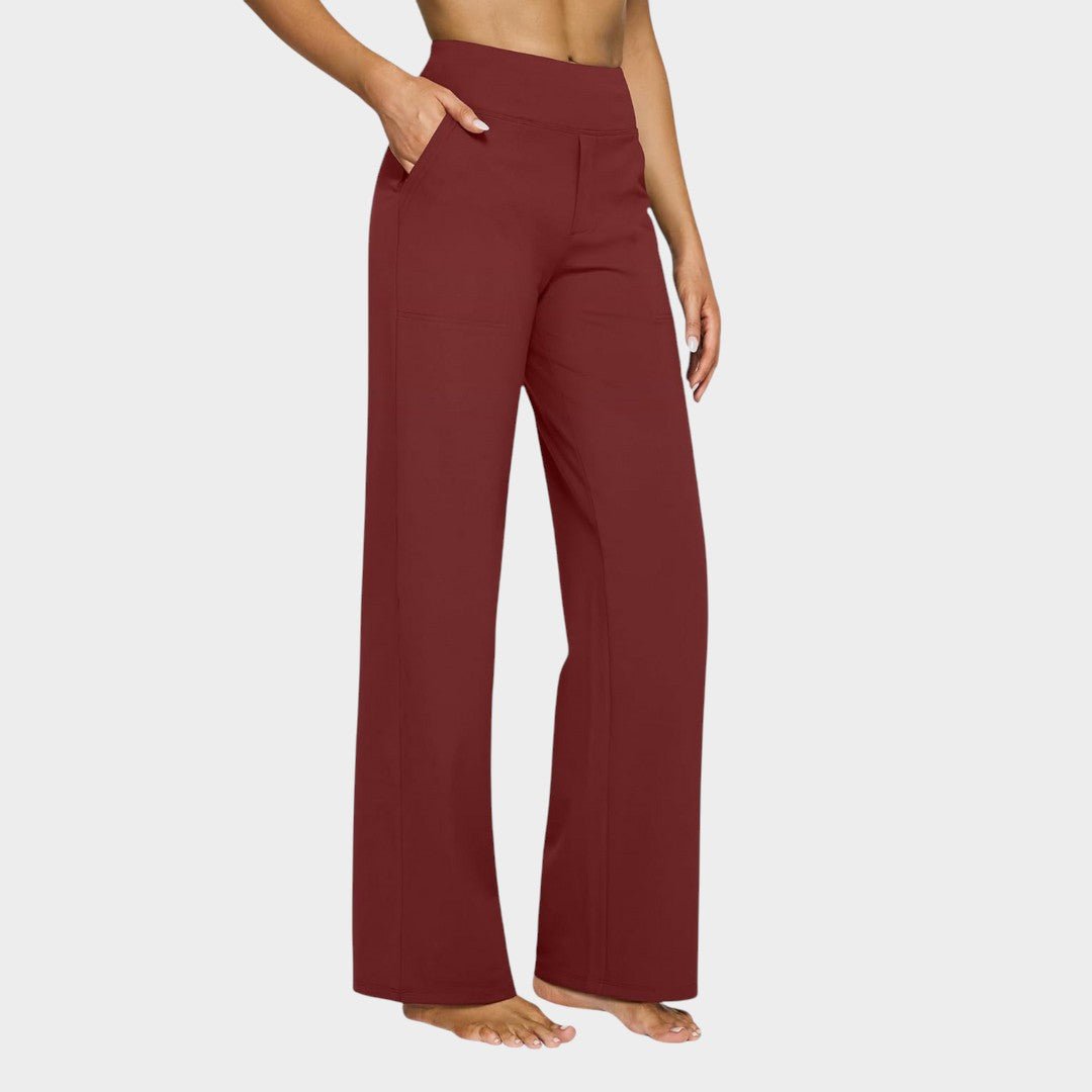 Calista | Women's brown loose pants