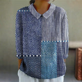 Caroline - Patchwork Blouse