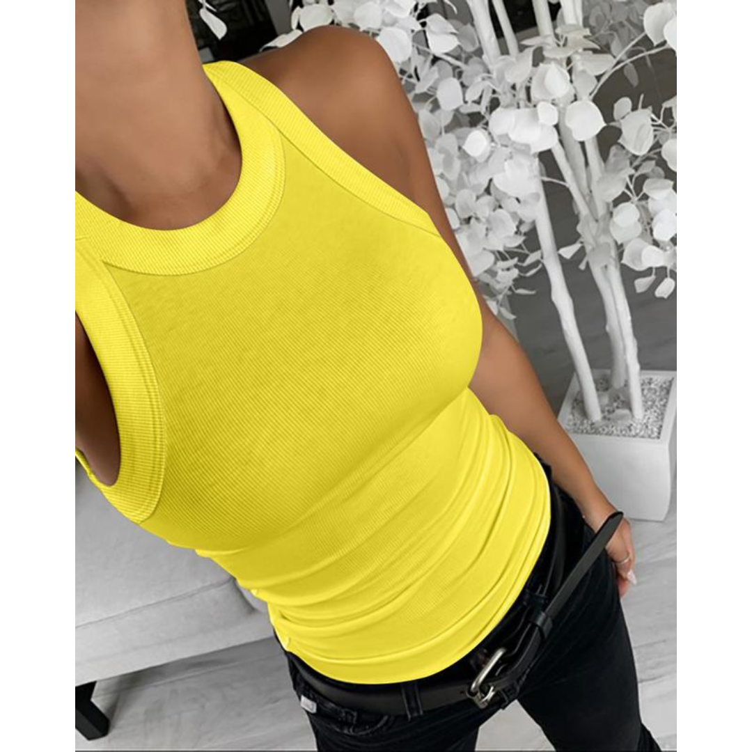 CASSANDRA - Everyday Casual Sleeveless Pullover