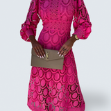 Amélie - Elegant Midi Dress