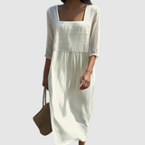 Roxanne - Casual Linen Dress