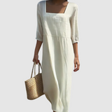 Roxanne - Casual Linen Dress