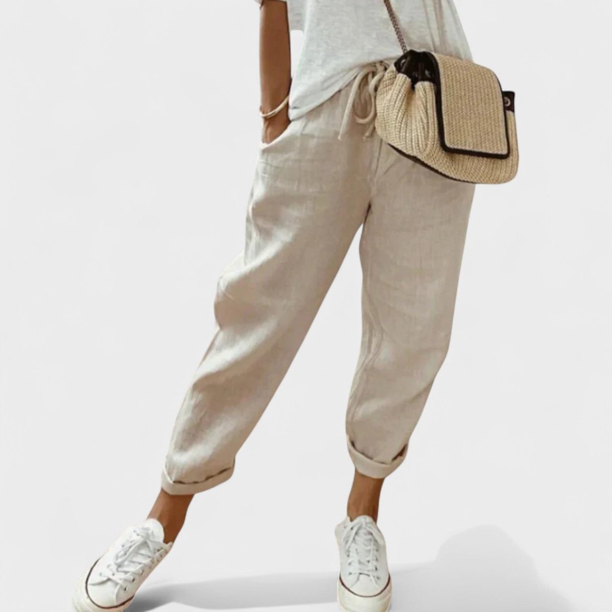 Francisca - Modern and everyday linen pants