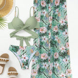Lillian - High Support High Waist Set with Matching Cover Up