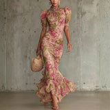 Amy - Vintage Maxi Dress