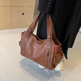 Rosalie - Dual Zipper Large Capacity Shoulder Bag