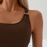 Roxanne - One Shoulder Bikini With Ring Detail