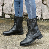 Serena - Orthopedic Leather Boots