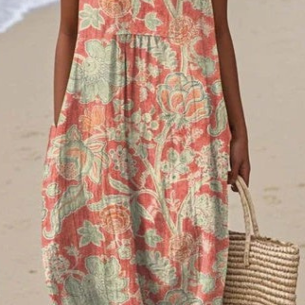 Hannah - Vintage Floral Dress
