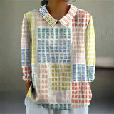 Angélique - Colourblock Dash Blouse