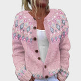 Harriet - Floral Autumn Cardigan