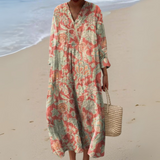 Julianne - Retro Floral Dress