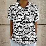 Allison - Polka Dot Print Blouse