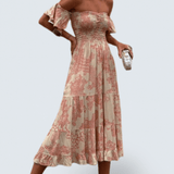 Kate - Off Shoulder Midi Dress
