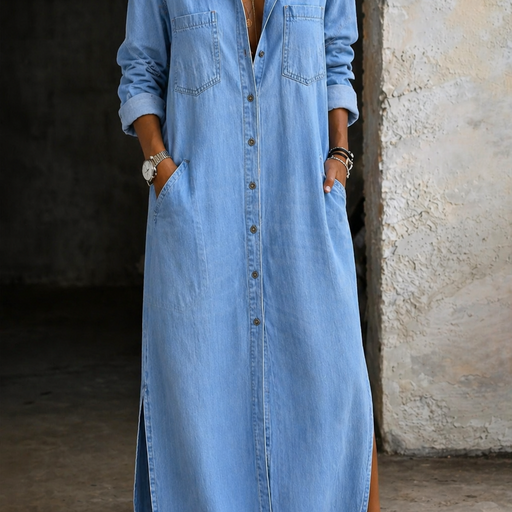 Geneviève - Button Down Dress