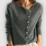 CASSANDRA – BUTTON KNIT CARDIGAN