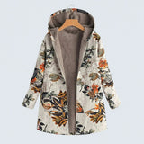 Willow - Floral Fleece Jacket