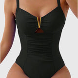 Leah - Swimsuit with V-Neck