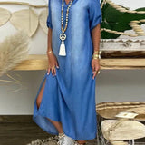 Léa - Maxi Denim Dress