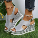 Cara - Relaxed Wedge Sandals