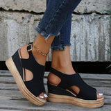 Cara - Relaxed Wedge Sandals