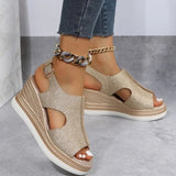 Cara - Relaxed Wedge Sandals