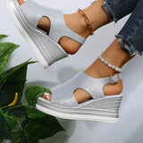 Cara - Relaxed Wedge Sandals
