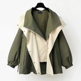 Diane - Elegant Windbreaker Jacket