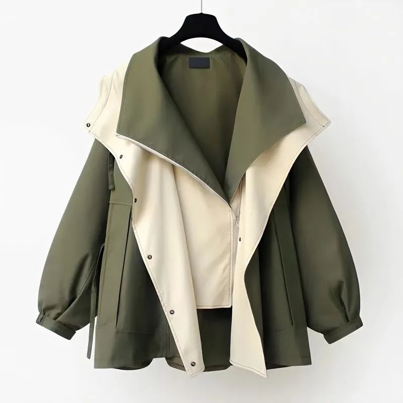Diane - Elegant Windbreaker Jacket
