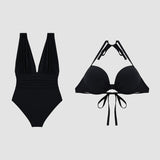 Scarlett - Luxury Sculpting Swimsuit with Deep V-Neck