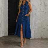 Madeleine - Open Front Vest Dress