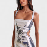 Margaux Silver - Evening Gown