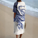 Lena - Ocean-Inspired Dress