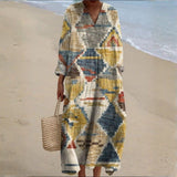 Anabelle - Bohemian-Inspired Dress with Ethnic Prints
