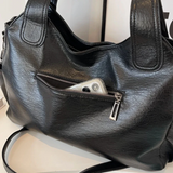 Rosalie - Dual Zipper Large Capacity Shoulder Bag