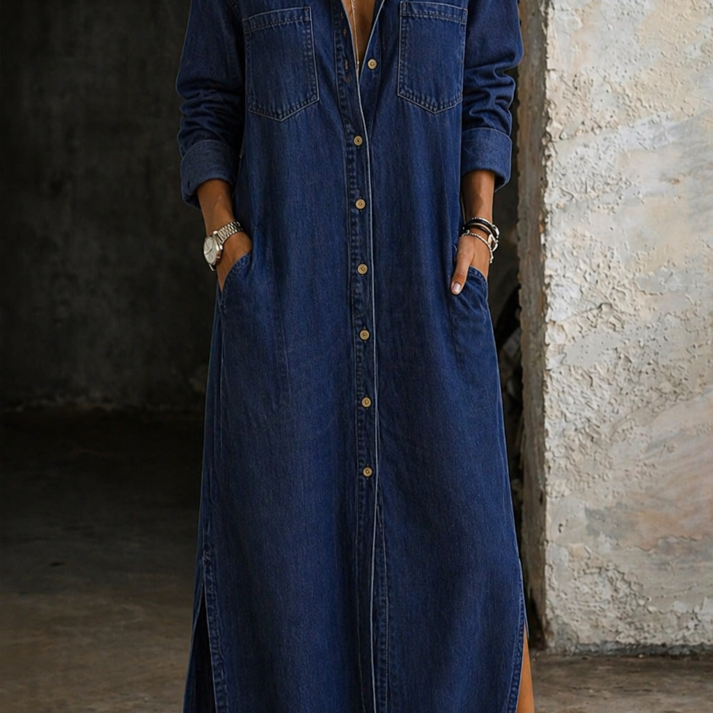 Geneviève - Button Down Dress