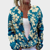 Rose - Floral Autumn Cardigan