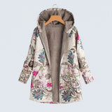 Willow - Floral Fleece Jacket