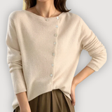 CASSANDRA – BUTTON KNIT CARDIGAN