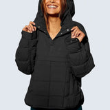 Jocelyn - Oversized Hooded Pullover Jacket