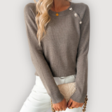 ZARA – CHIC BUTTON JUMPER