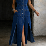 Madeleine - Open Front Vest Dress